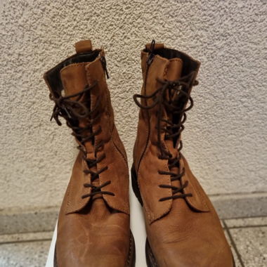 Lederstiefeletten warm gefüttert