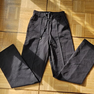 Black Pants with Elastic Waist