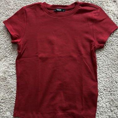 Burgundy T-shirt