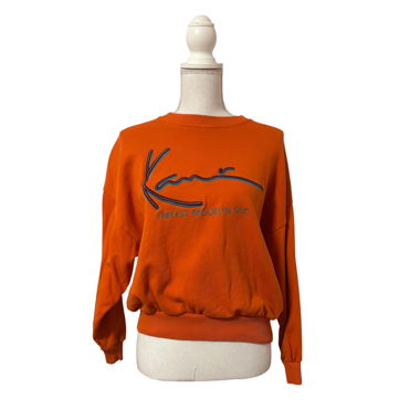 Orange Karl Kani Sweatshirt with Print