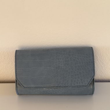 Blaue Bauch-/Umhängetasche