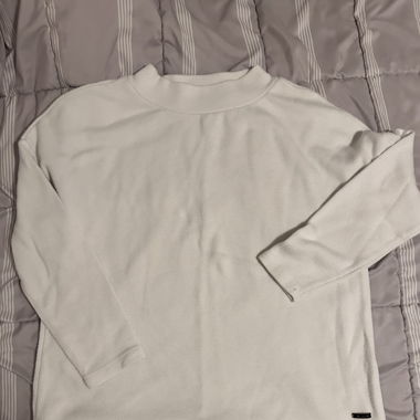 Weisses Sweatshirt 