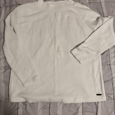 Weisses Sweatshirt 