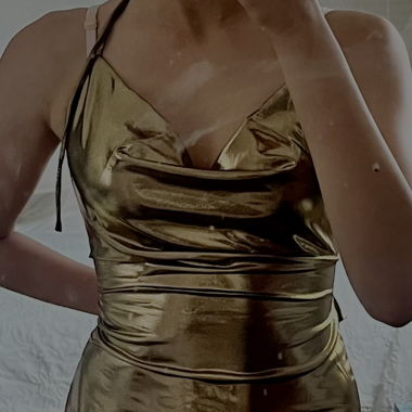 Maxi Gold dress 