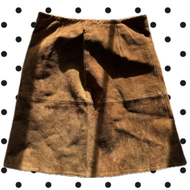 Leather skirt