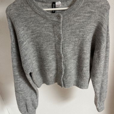 cardigan in maglia