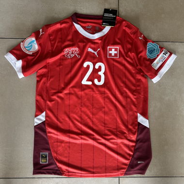Maillot équipe Suisse Euro 2025 # Lehmann 23