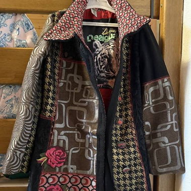 Designer Desigual Mantel Original Vintage 