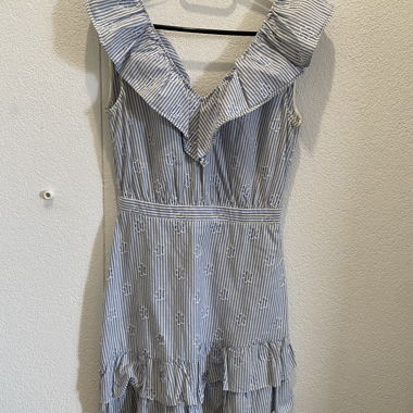 Striped Sleeveless Dress