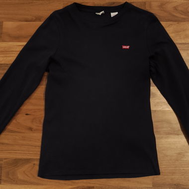 Levi's Long-Sleeve Shirt Black M