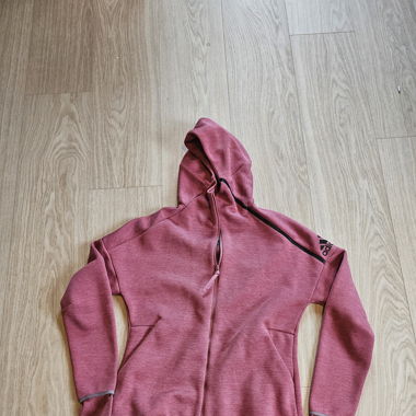 Sweat à capuche Adidas rose femme Gr. M