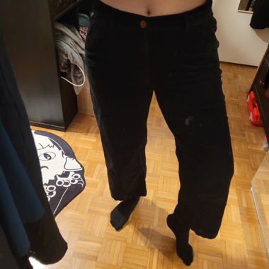 Vintage black corduroy jeans