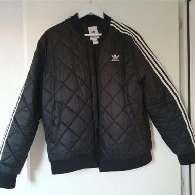 Adidas transitional jacket, lined, size L