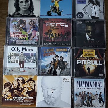 Collection de CD de musique