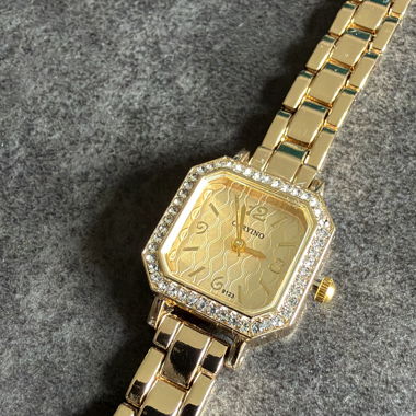 Orologio da donna dorato Caryino
