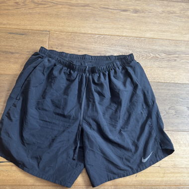 Black dri-fit Nike sports summer shorts