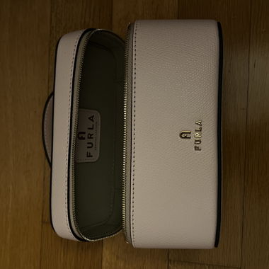 Furla Pink Cosmetics Pouch