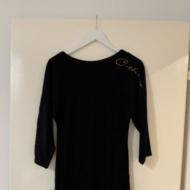 Back Free Black Dress 