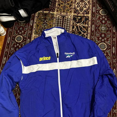 Vintage prince reebok trackjacket