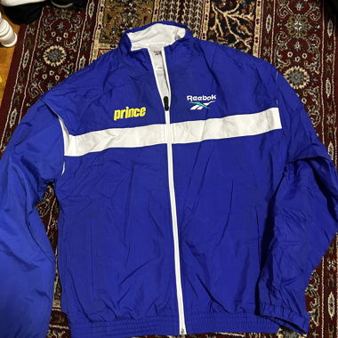 Vintage prince reebok trackjacket