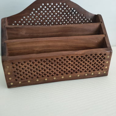 Holz-Briefablage