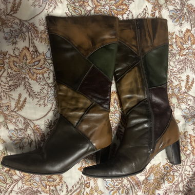 rare leder stiefel