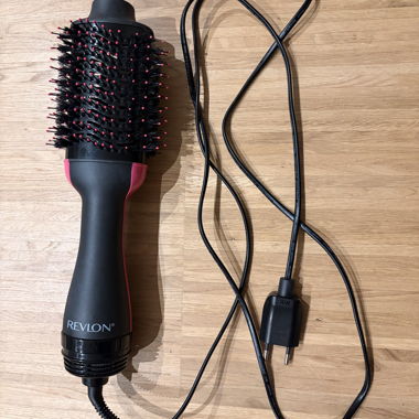Spazzola ad aria calda Revlon nero/rosa