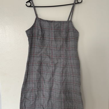 Plaid Mini Dress