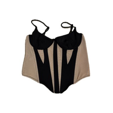 White Fox Corset Top