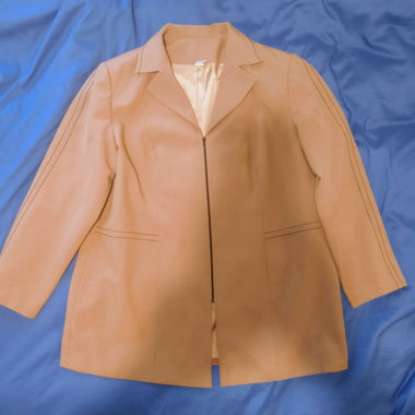 Blazer beige da donna taglia 48