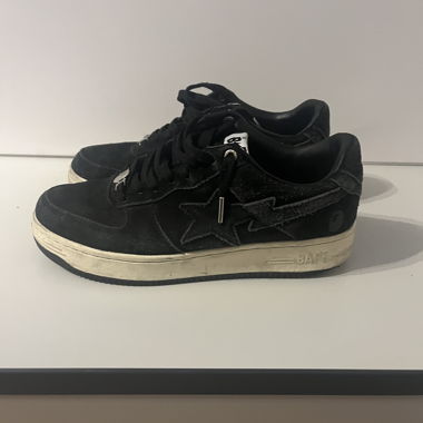 Bapesta Black Suede