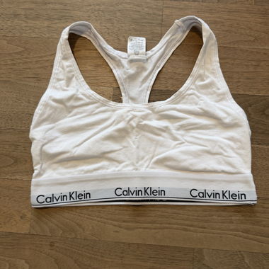Calvin Klein Bralette weiss M