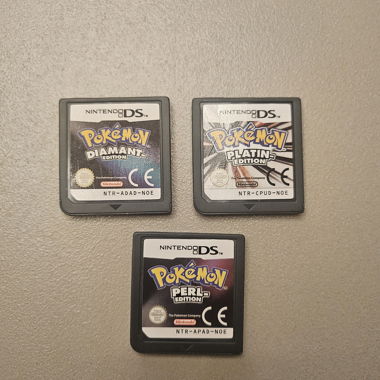 3x Nintendo DS Spiel Pokemon Platin Perl Diamant 