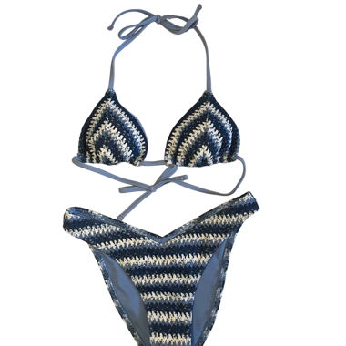 Bikini avec design au crochet