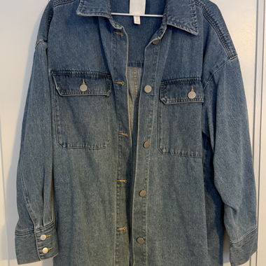 H&M Denim Overshirt Jacket