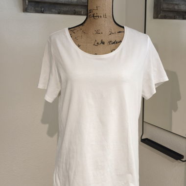 T-shirt bianco Janina taglia L