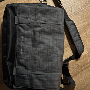 Borsa per computer Newett Packard nera e grigia