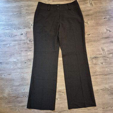 Biaggini grey suit trousers with fine stripes