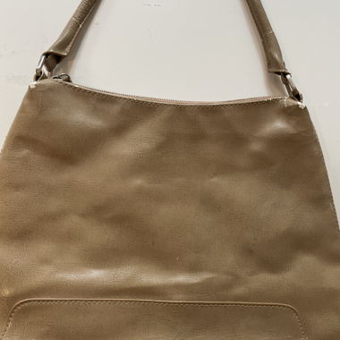 braune Handtasche 
