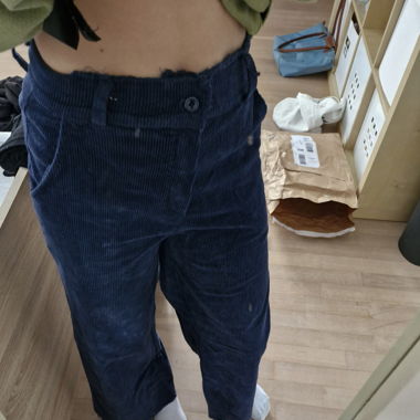 Blue cotton jeans
