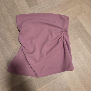 PULL&BEAR rosa bandeau top