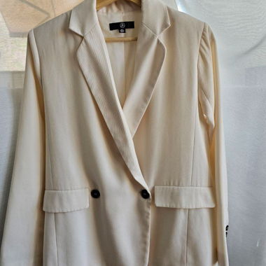 Blazer beige cintré — Missguided — Taille 34