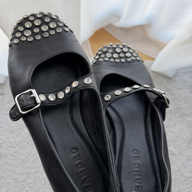 sandro sophia riemchenballerinas