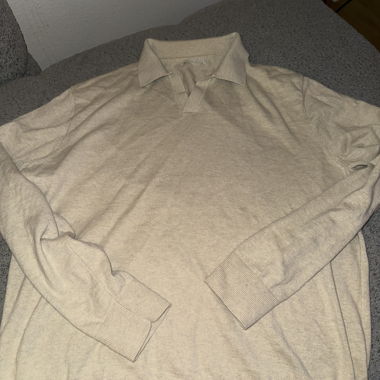 Herren Polo aus Strick L