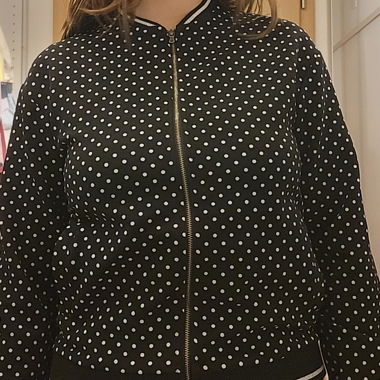 Gilet stile bomber taglia 158/164 adatto a XS-S
