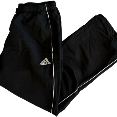 Y2k Schwarze adidas Trainingshose 