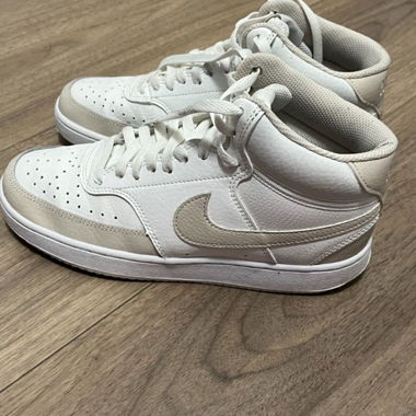 Nike Court Vision Mid Summit White Light Orewood
