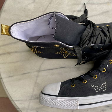 Schuhe mit Sternen 