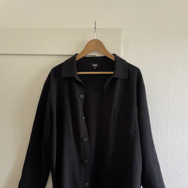 Black Uniqlo cardigan