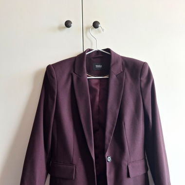 Purple blazer
